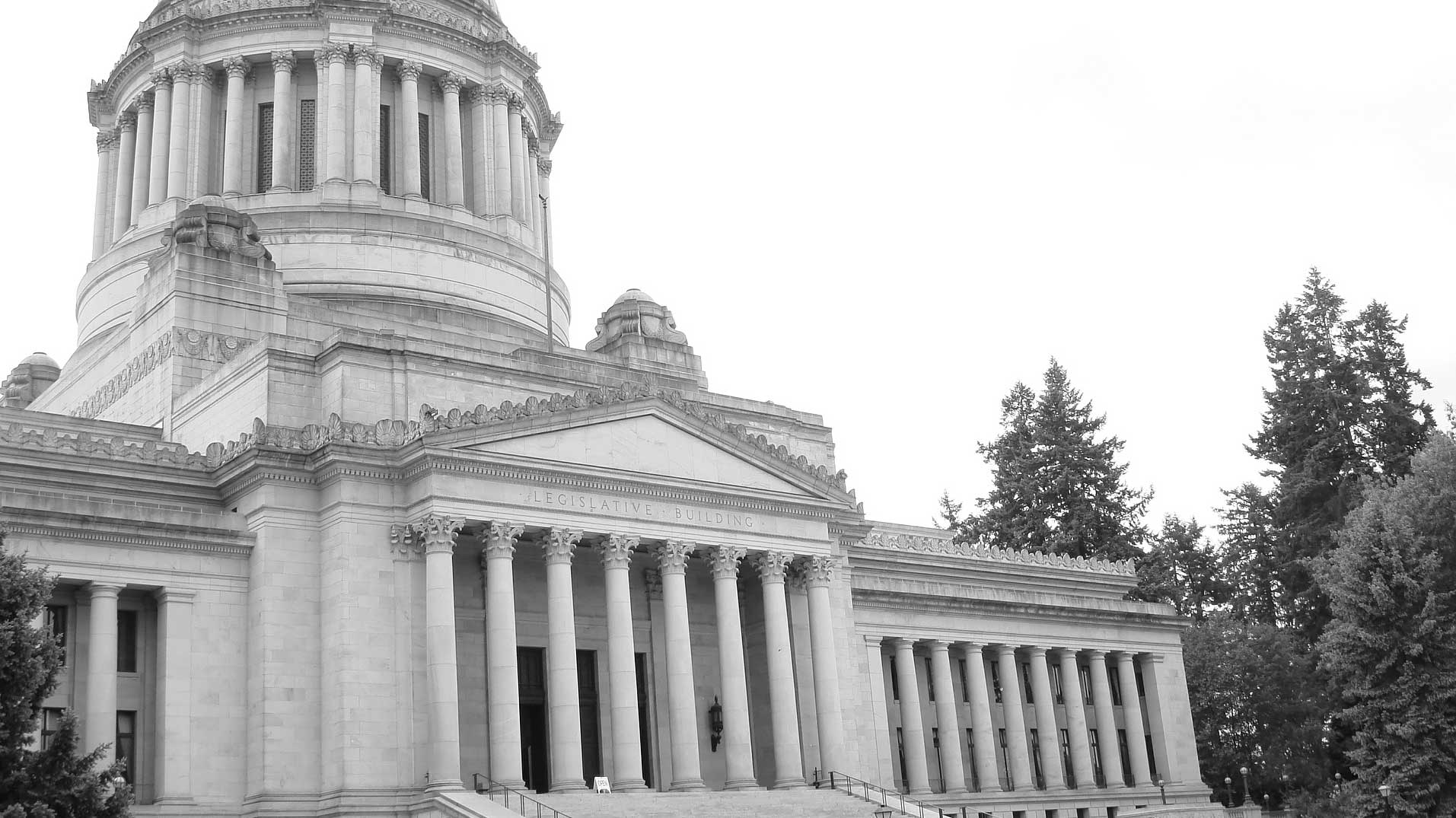 The capitol building in Olympia, WA.