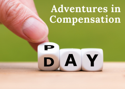Adventures in Compensation