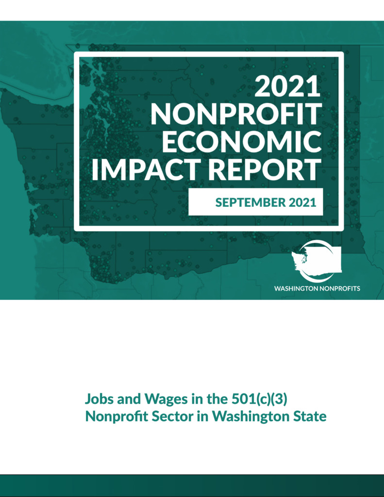 2021 Nonprofit Economic Impact Report cover