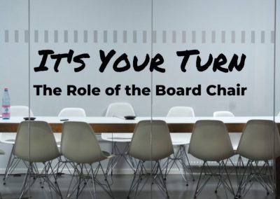 ONLINE: Role of the Board Chair Series – Day 3