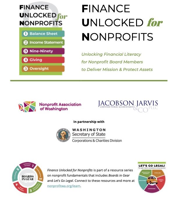 Finance Unlocked for Nonprofits - Unlocking Financial Literacy for Nonprofit Board Members to Deliver Mission & Protect Assets