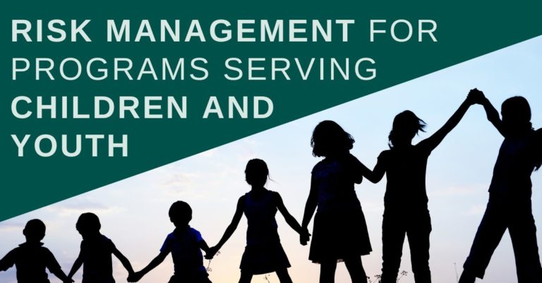Risk Management for Youth Programs