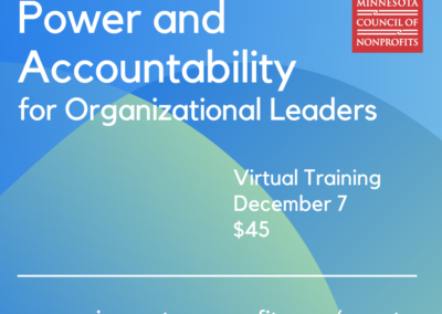 ONLINE: Power and Accountability for Organizational Leaders