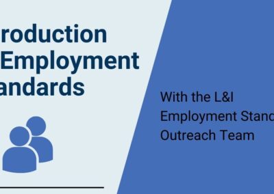 Introduction to Employment Standards