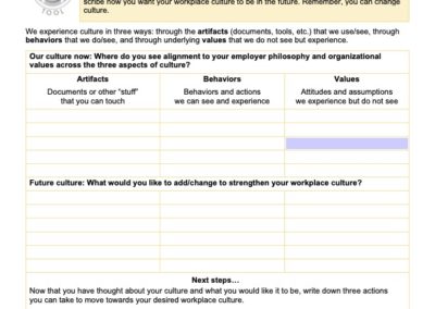 Workplace Culture Assessment