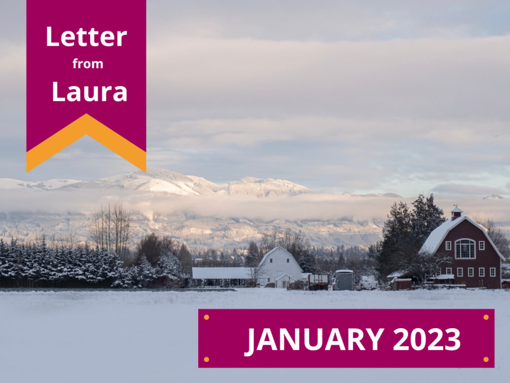 Letter from Laura – January 2023