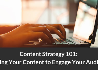 ONLINE: Content Strategy 101: Catering Your Content to Engage Your Audiences