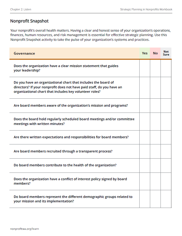 Nonprofit Snap Shot Thumnail
