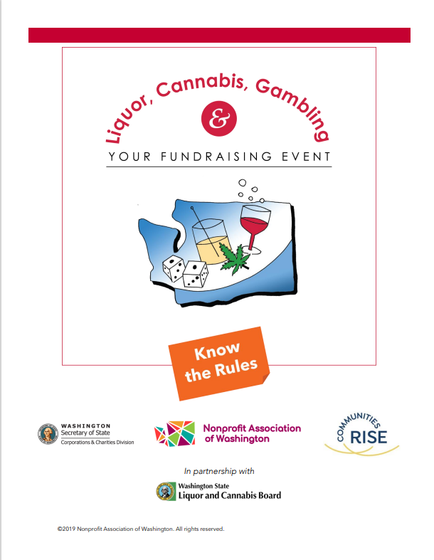 Liquor, Cannabis, Gambling, and Your Fundraising Event toolkit cover