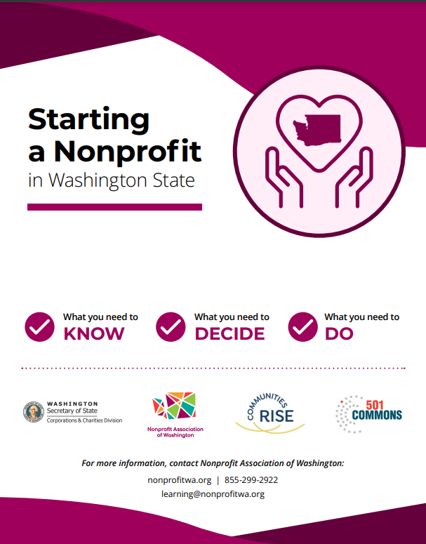 Starting a Nonprofit in Washington State Guide