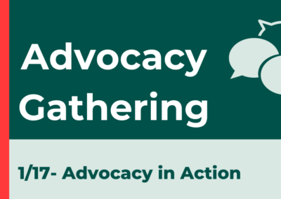 ONLINE: Advocacy Gathering: Advocacy in Action