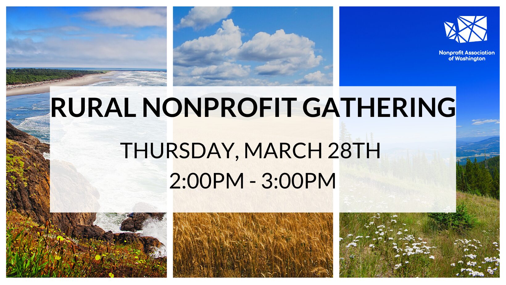 Rural Nonprofit Gathering Thursday March 28th 2:00-3:00 PM