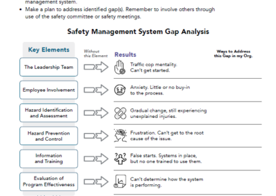 Systems Gap Analysis Worksheet