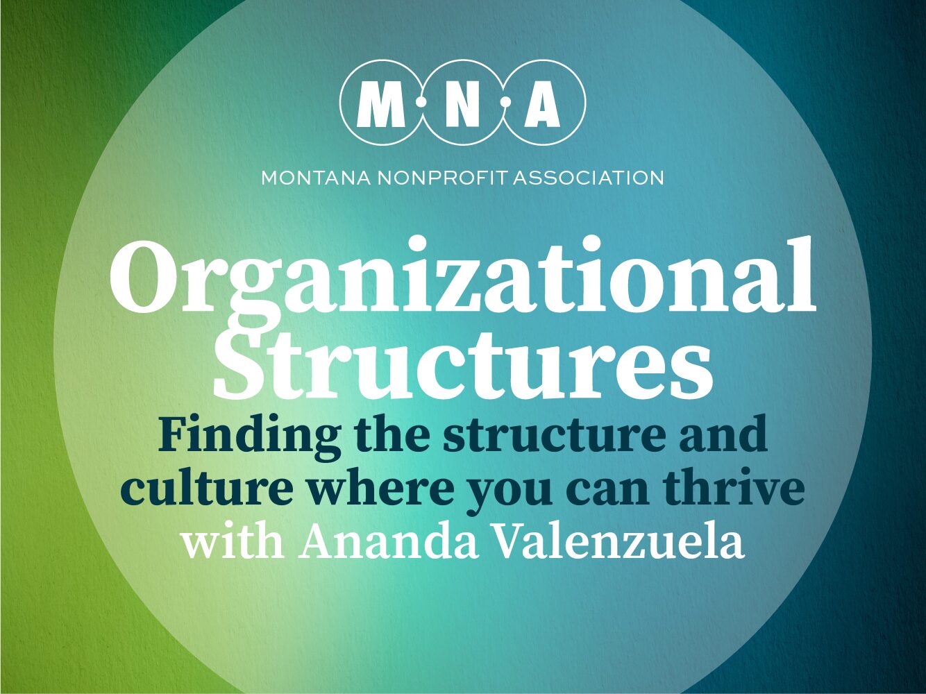Organizational Structures - Finding the Structures and Culture Where You Can Thrive.