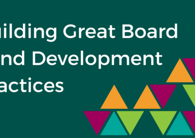 SPOKANE: Building Great Board Fund Development Practices