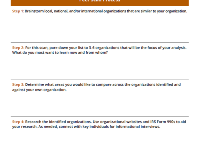 Peer Scan Worksheet
